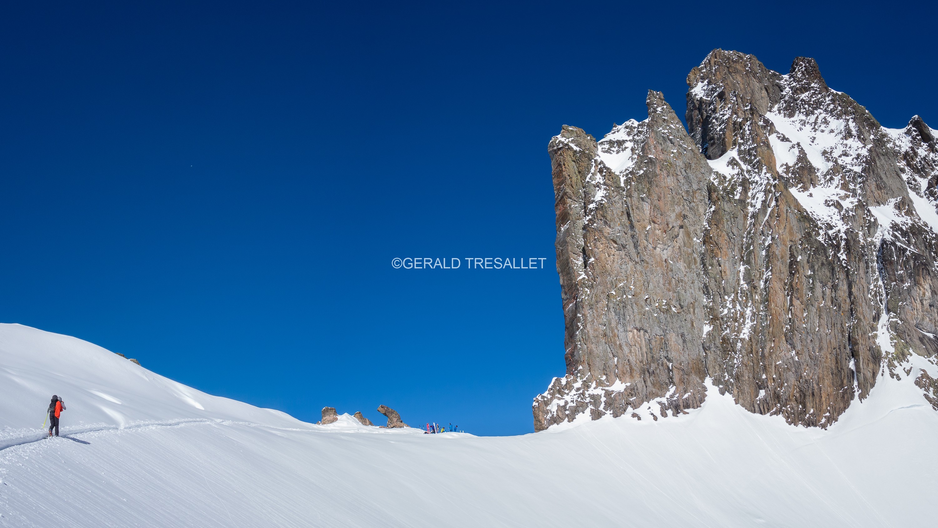 Ski de rando - Col du Belvédère - Dsc05201