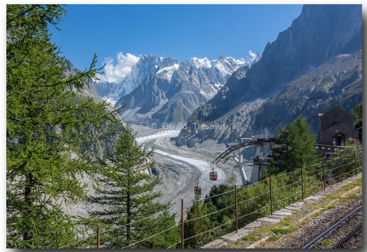 Le Montenvers et la Mer de Glace