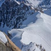 L'Arête vue du sommet. DSC07446