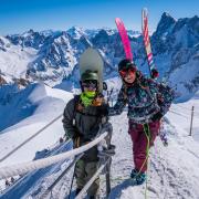 Départ de la Vallée Blanche